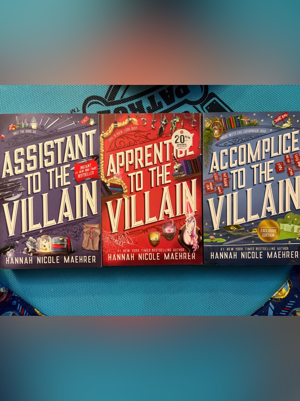 Apprentice to the Villain books 1-3